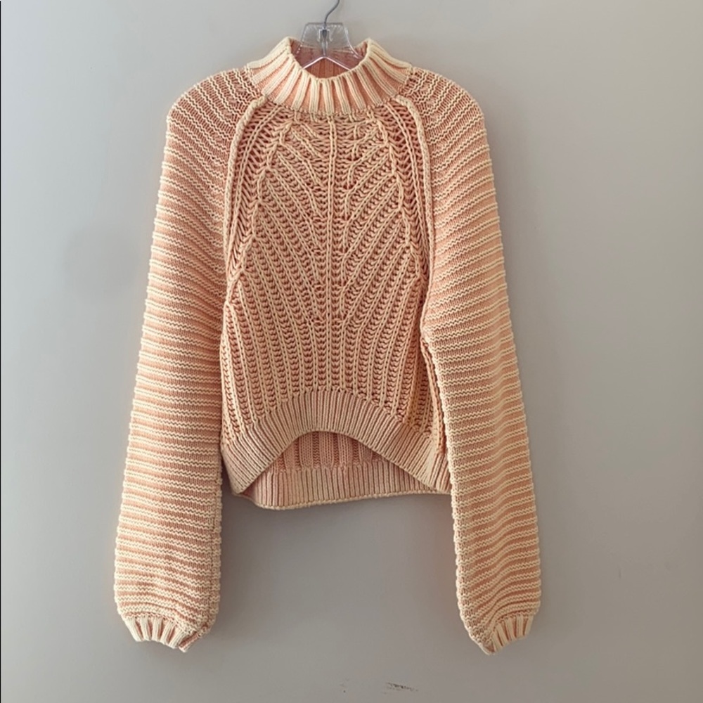Free People sweetheart sweater